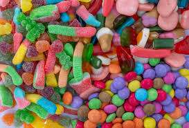 Freeze dried candy, colorful, and a pic of candy