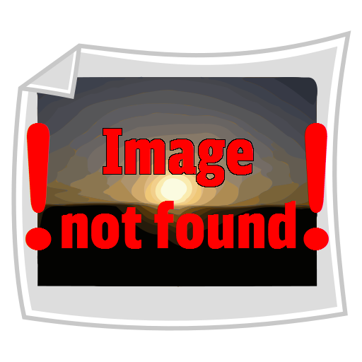 Its a picture that says image not found, this is intentional